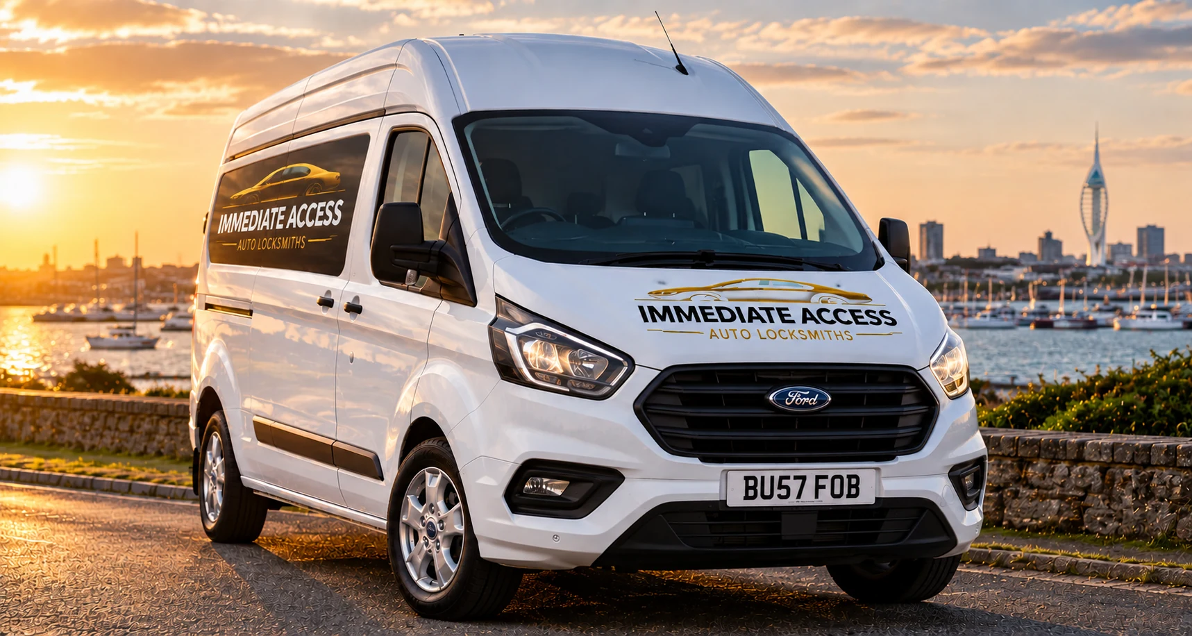 Immediate Access Auto Locksmiths mobile locksmith van serving Southampton and Hampshire