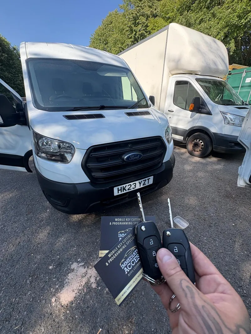 Ford Transit spare van key in Eastleigh