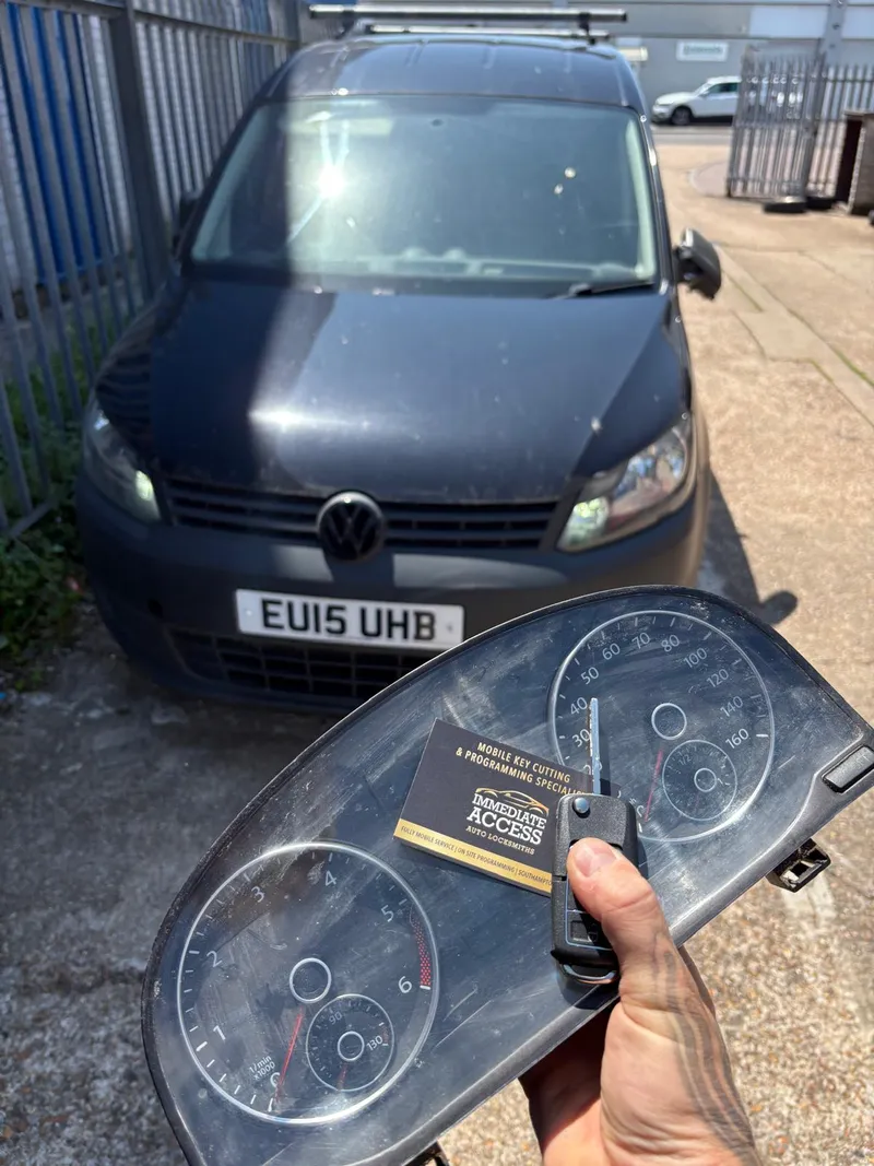 Volkswagen Caddy all keys lost replacement key in Shirley