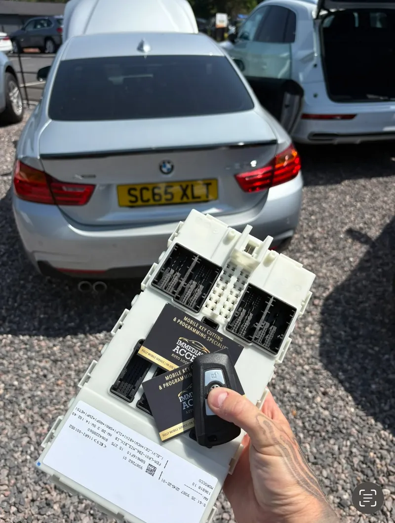 BMW 420d all keys lost replacement key in Winchester