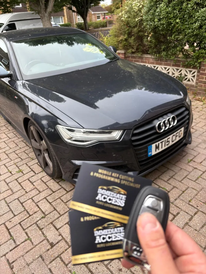 Audi A6 spare key in Fareham