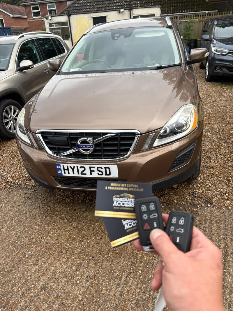 Volvo XC60 spare key in Horton Heath