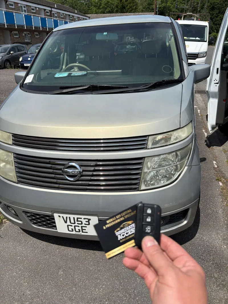 Nissan Elgrand Japanese import spare key in Woolston